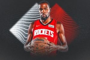 KD若在火箭入选最佳阵容 他将成为历史首位在5支不同队做到的球员